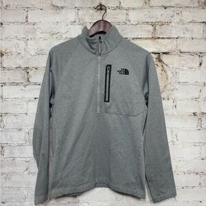 The North Face Gray Quarter-Zip Pullover